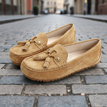 Load image into Gallery viewer, Soft-Bottom Non-Slip Slip-On Loafer Flats — Women’s Easy Comfort Shoes