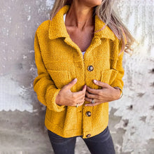 Load image into Gallery viewer, Plus Size Women’s Solid Color Sherpa Jacket
