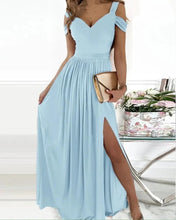 Load image into Gallery viewer, Long Floor Length Elegant Greek Style Pleated Dress