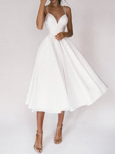 Load image into Gallery viewer, Sexy V-neck Suspender Dress Summer Fashion A-Line Long Dresses For Women