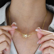 Load image into Gallery viewer, Valentines Day Gift New Titanium Steel Necklace Fashion New Love Smart Necklace Female Clavicle Chain Fashion Jewelry Woman