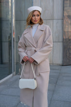 Load image into Gallery viewer, Emily Classic Wool Blend Overcoat in Meringue