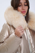 Load image into Gallery viewer, Genuine Polar Fox Down Fill Jacket