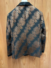 Load image into Gallery viewer, Moda Color Exclusive Black/Gold 3-Piece Slim Fit Turkish Suit