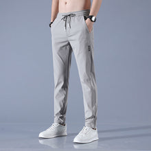 Load image into Gallery viewer, 🧊 Men's Ice Silk Plus Size Straight-Leg Pants