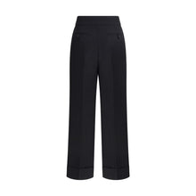 Load image into Gallery viewer, Valentino Black Wool Dress Pants