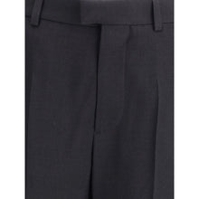 Load image into Gallery viewer, Balenciaga Black Viscose Flared Pants