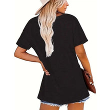 Load image into Gallery viewer, Sunrise Print Round Neck T-Shirt