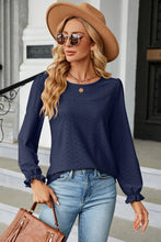 Load image into Gallery viewer, 🌸 Round Neck Flounce Sleeve T-Shirt