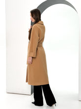 Load image into Gallery viewer, Monique Tailored Cashmere Wool Blend Coat in Bluff