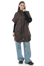 Load image into Gallery viewer, Emery Relaxed Fit Vest in Chocolate