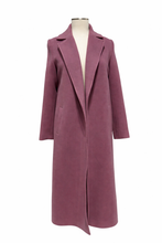 Load image into Gallery viewer, Harrington Classic Wraparound Overcoat in Rose