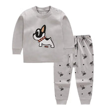 Load image into Gallery viewer, Cotton Pajama Set for Kids 0-5 Years with Cartoon Design - # BAAA81810020