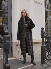 Load image into Gallery viewer, Brackley Genuine Polar Fox Fur Double Face Coat