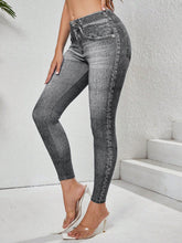 Load image into Gallery viewer, Retro Denim-Look Butt-Lifting Yoga Leggings – High-Elastic Fitness Pants