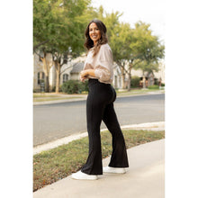 Load image into Gallery viewer, Ready to Ship | The Liz - Crossover Bootcut Leggings with Pockets