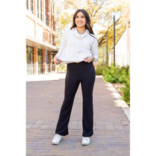 Load image into Gallery viewer, Ready to Ship | The Liz - Crossover Bootcut Leggings with Pockets