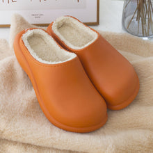 Load image into Gallery viewer, New Winter Women Slipper Soft Bottom Plush Home Shoes Slippers Indoor Waterproof Non-Slip Memory Foam Comfy Fluffy Fur Memory Foam Boots House Shoes Thick Sole 6cm
