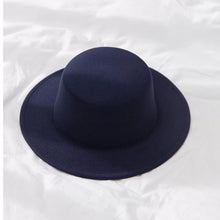 Load image into Gallery viewer, Winter Autumn Woolen Women Men Fedora Hats Fashionable Women Classic Wide Brim Fedora Hat Adjustable Big Fedoras Hat Luxury Brim Fedora Hat Summer Men Classic Hat