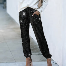 Load image into Gallery viewer, Women's High-Waist Straight-Leg Trousers – Full Length Casual Pants
