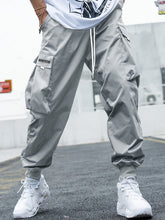 Load image into Gallery viewer, Men’s Multi‑Pocket Drawstring Cargo Pants