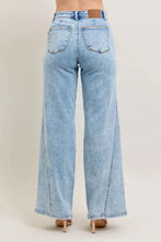 Load image into Gallery viewer, Judy Blue Full Size High Waist Wide Leg Jeans with Skewed Inseam