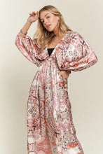 Load image into Gallery viewer, Printed V-Neck Batwing Sleeve Summer Dress For Women – Vibrant Print, Chic & Relaxed, Flattering, Effortlessly Stylish