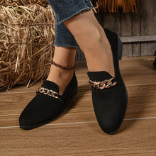 Load image into Gallery viewer, Women’s Pointed Toe Chunky Heel Shoes