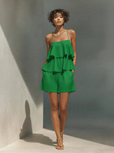 Load image into Gallery viewer, Women's Multi-Layer Ruffle Camisole & Shorts Set