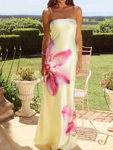 Load image into Gallery viewer, Stylish Printed : Tube Maxi Dress