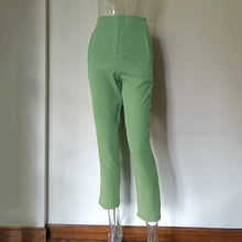 Load image into Gallery viewer, Women's High-Waisted Straight Leg Pants