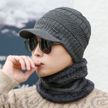 Load image into Gallery viewer, Women’s Fleece-Lined Knit Wool Cap | Winter Warm Hat