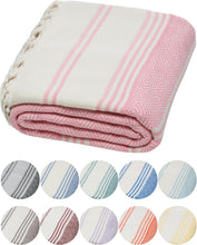 Load image into Gallery viewer, Experience Ultimate Comfort with Our 100% Certified Organic Turkish Cotton Towels