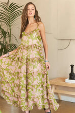Load image into Gallery viewer, Ruffled Tiered Scoop Neck Cami Summer Dress – Flirty Ruffled Cami Dress with Scoop Neck & Tiered Details