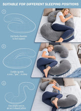 Load image into Gallery viewer, C-Shaped Body Pregnancy Pillow - # WOAA21410003-PRG