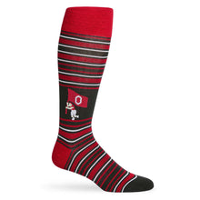 Load image into Gallery viewer, Crimson 8-Bit Maker Bayfield Dress Socks
