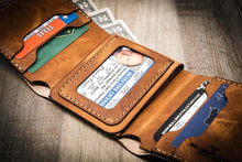 Load image into Gallery viewer, Badge Trifold Wallet