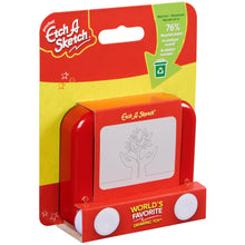 Load image into Gallery viewer, Etch A Sketch Pocket – Classic Magic Screen Drawing Toy Made with 76% Recycled Plastic | Portable, Screen-Free Creativity for Kids Ages 3+