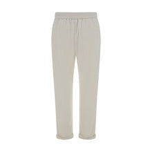 Load image into Gallery viewer, Brunello Cucinelli White Cotton Casual Pants