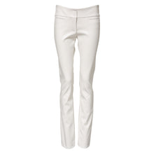 Load image into Gallery viewer, Dolce & Gabbana White Polyurethane High Waist Tapered Pants