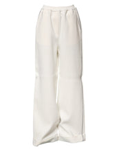 Load image into Gallery viewer, Dolce & Gabbana White Viscose Wide Leg Pull On Pants