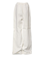 Load image into Gallery viewer, Dolce & Gabbana White Viscose Wide Leg Pull On Pants