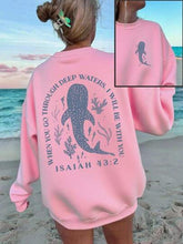 Load image into Gallery viewer, Women's Cute Kitten Graphic Sweatshirt