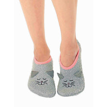 Load image into Gallery viewer, Fuzzy Cat Non-Skid Slipper