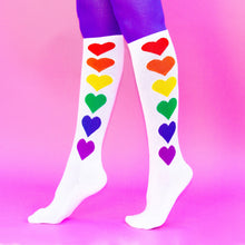 Load image into Gallery viewer, Rainbow Hearts