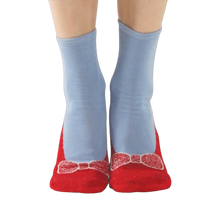 Load image into Gallery viewer, Red Non-Skid Slipper