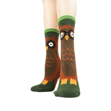 Load image into Gallery viewer, Owl Non-Skid Slipper