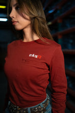 Load image into Gallery viewer, FR Women's Crew Neck - Wine Red