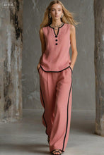 Load image into Gallery viewer, Women's Minimalist Sleeveless Two-Piece Set