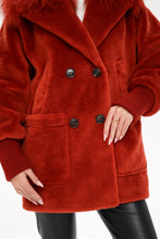 Load image into Gallery viewer, Genuine Lama Fur Peruvian Wool Coat